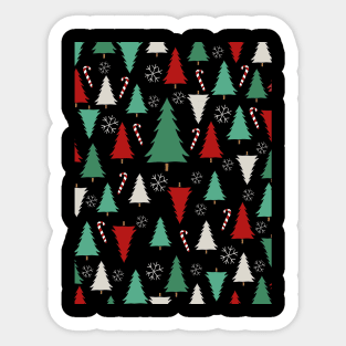 New Year 2024 Holiday Vibes Pattern Sticker